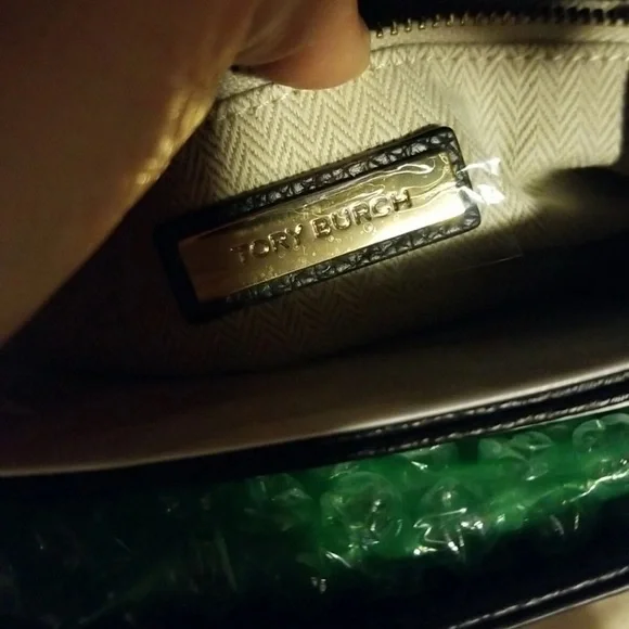 Tory Burch Authentic Kira Mixed Materials Embellished Unique Bag Limited Edition